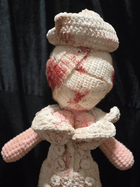 Silent Nurse - crochet plush