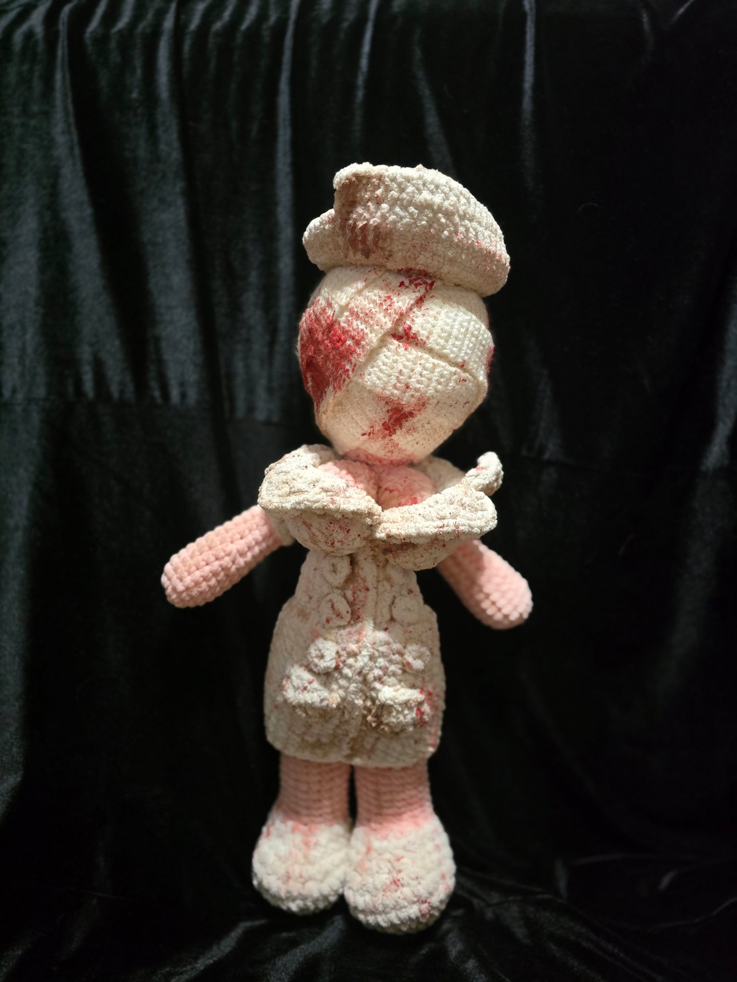 Silent Nurse - crochet plush