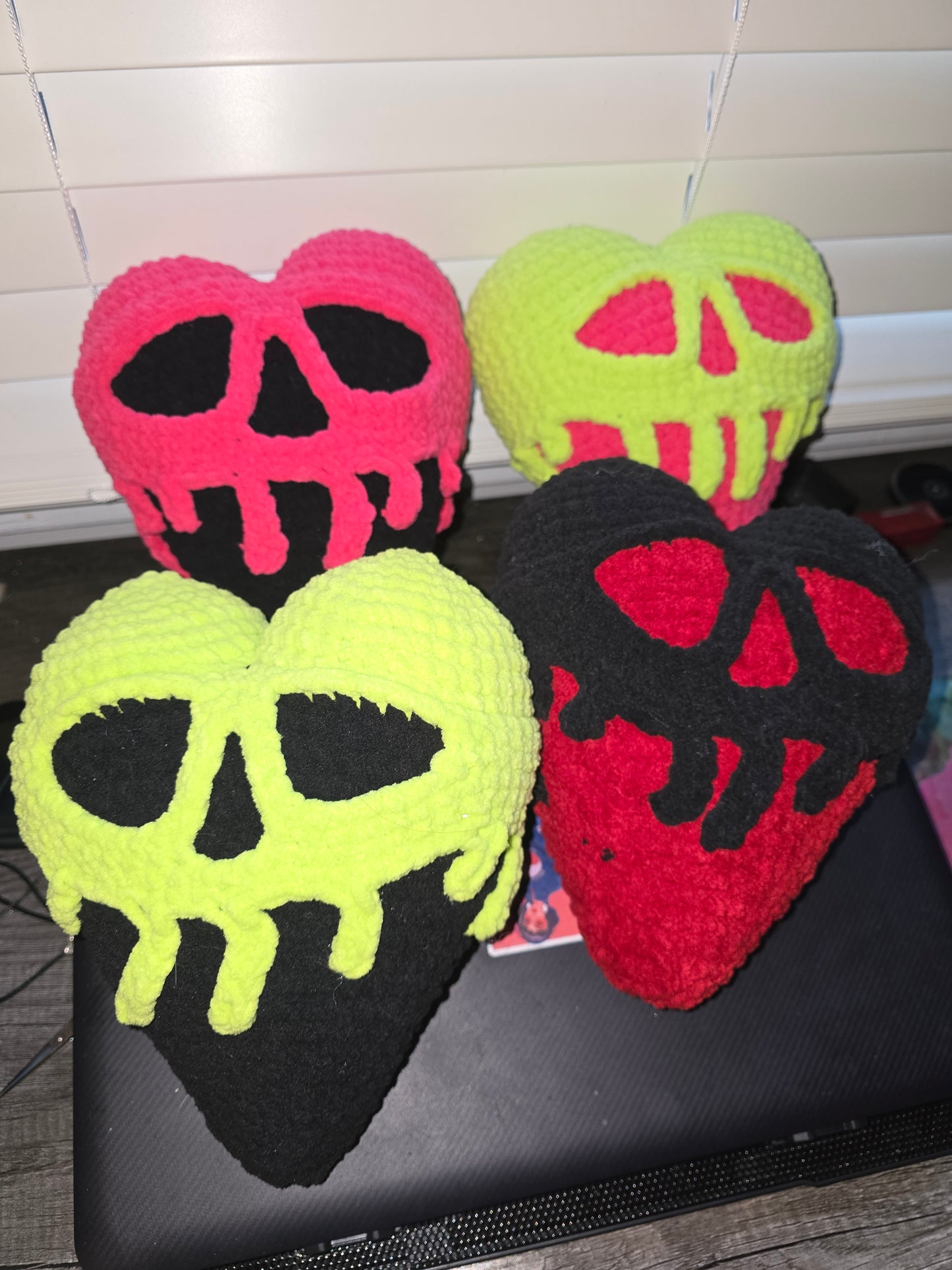 Poison Heart Pillow
