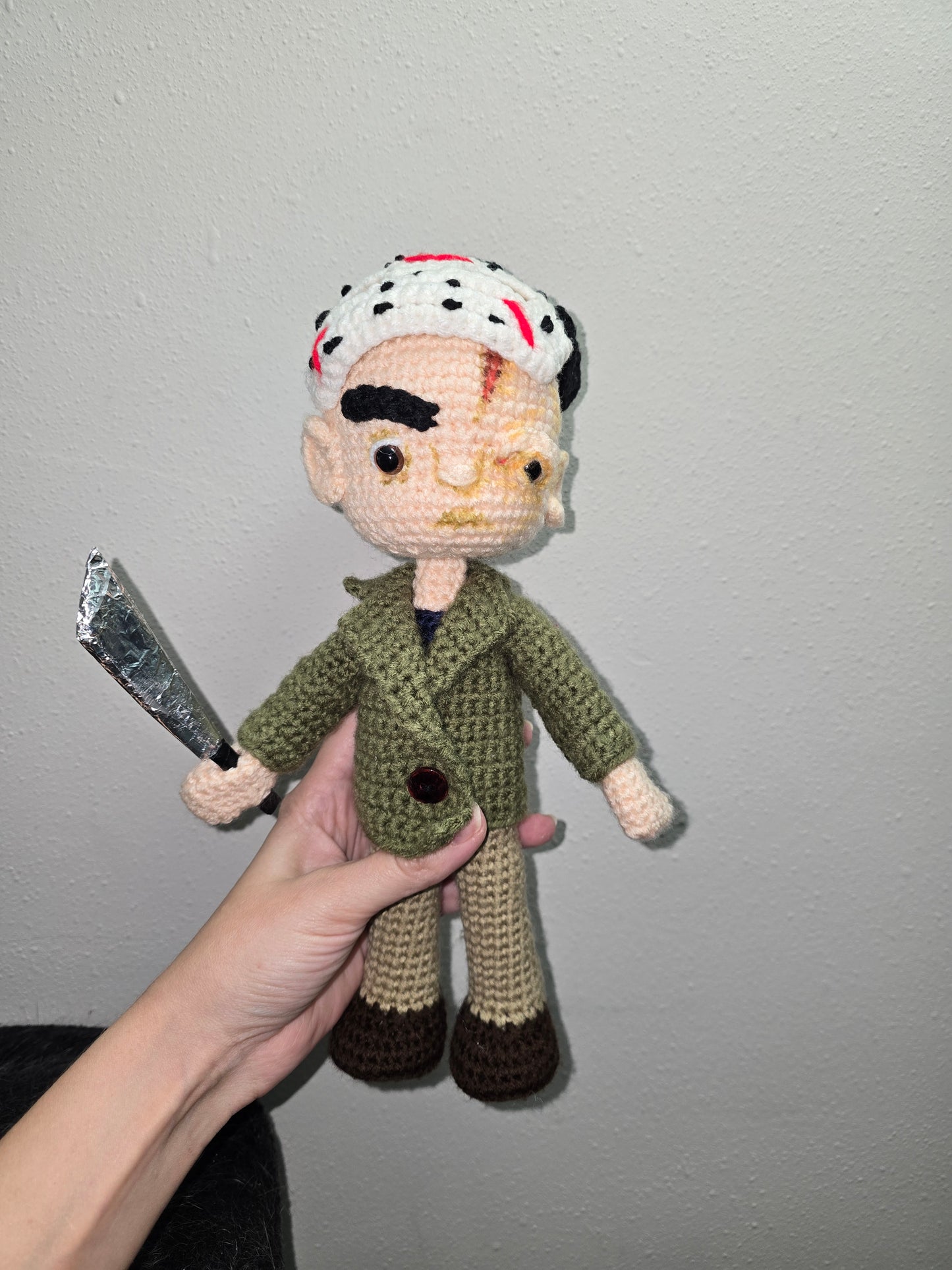 Crochet Slasher doll