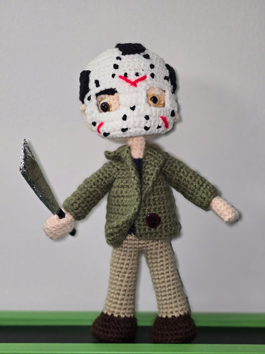 Crochet Slasher doll